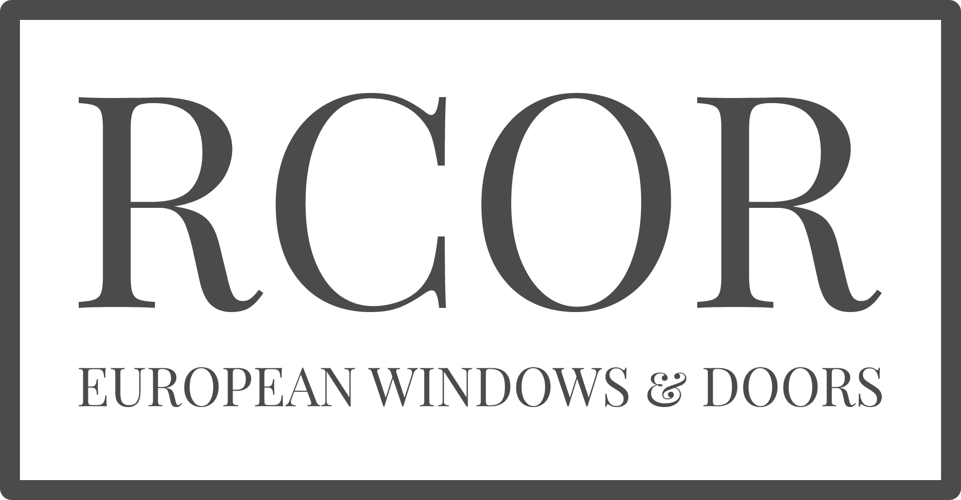 RCOR European Windows & Doors logo