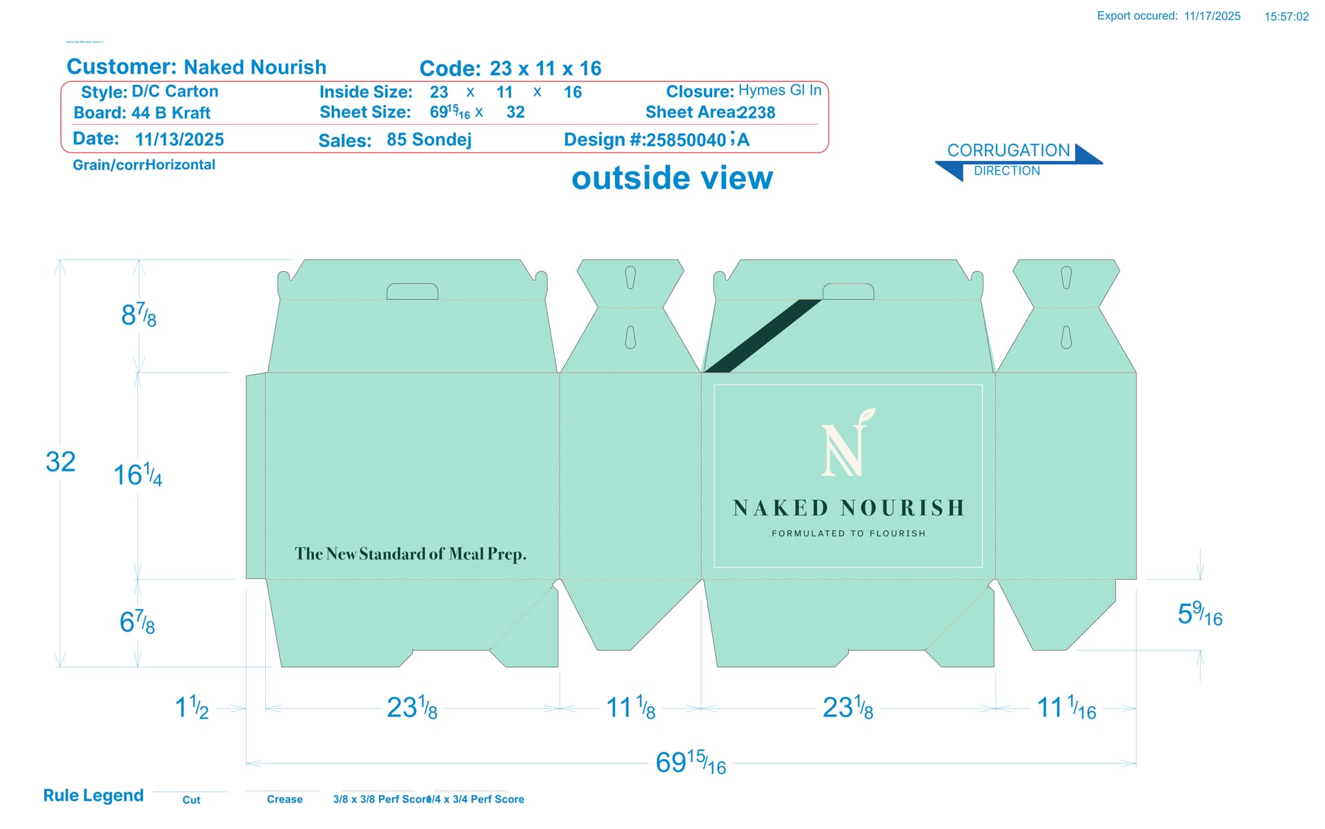 Naked Nourish Tall Packaging