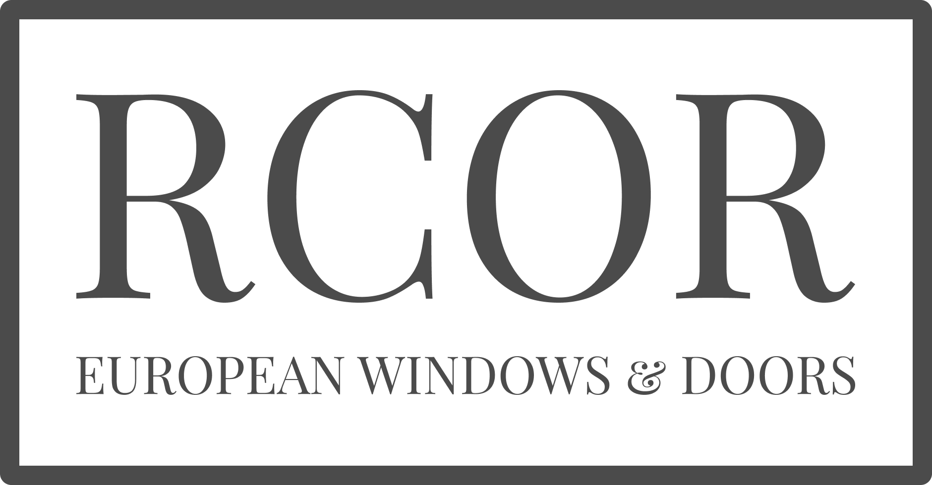 RCOR Windows & Doors logo